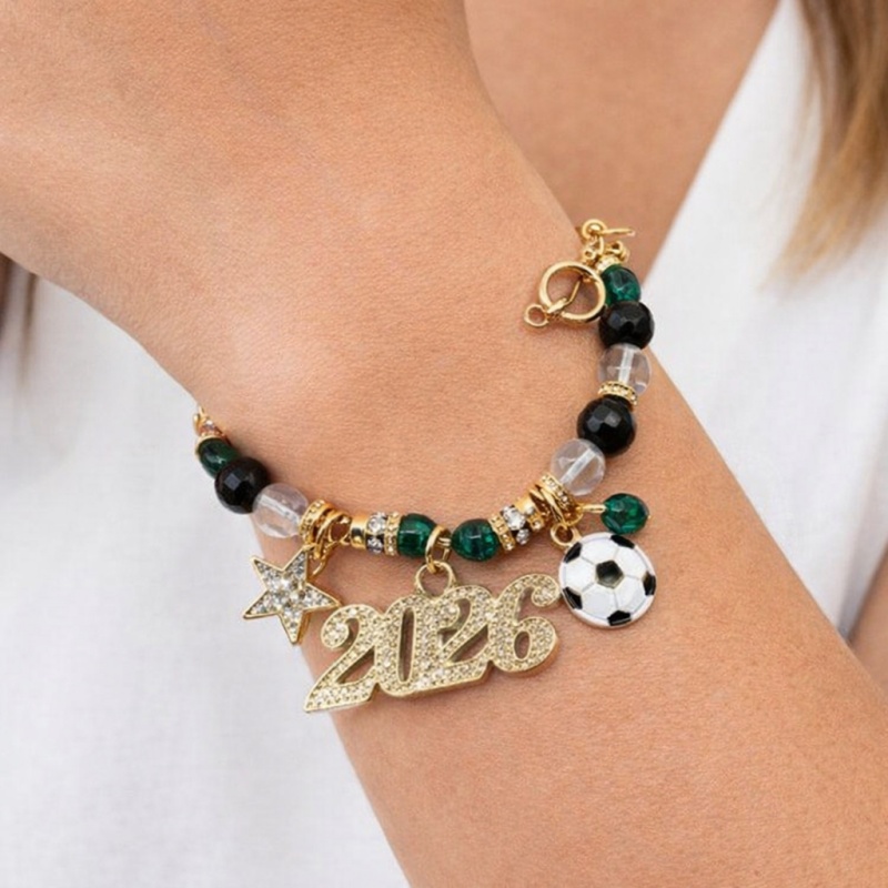 sparkling soccer jewelry