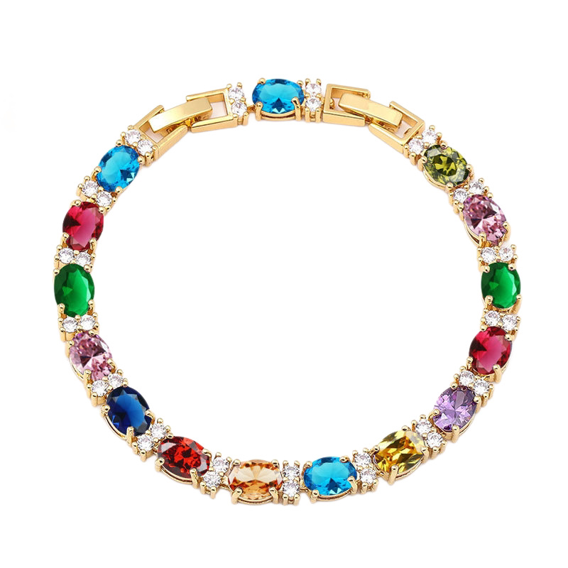 stackable zircon bracelet