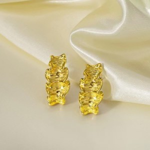 tarnish free gold earrings