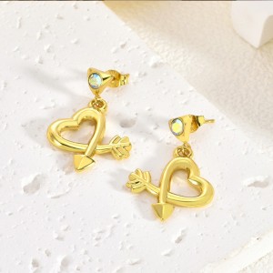 twisted hoop earrings