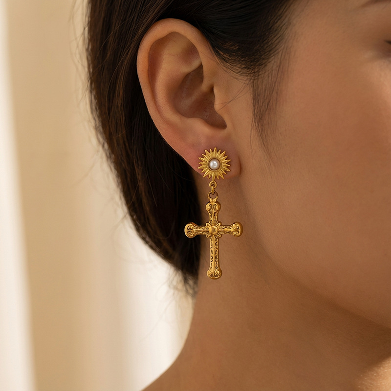 vintage drop earrings vendor