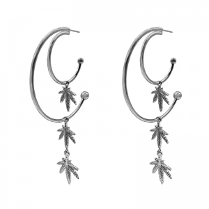 https://www.yaffiljewellery.com/stainless-steel-maple-leaf-hoop-earrings-gift-for-family-holiday-souvenirs-product/