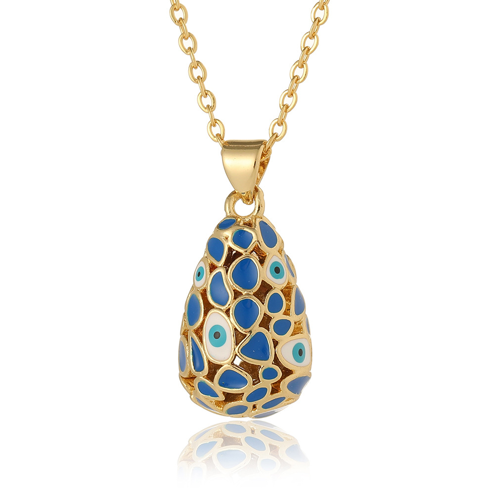 Cute Easter Egg Eye Pendant